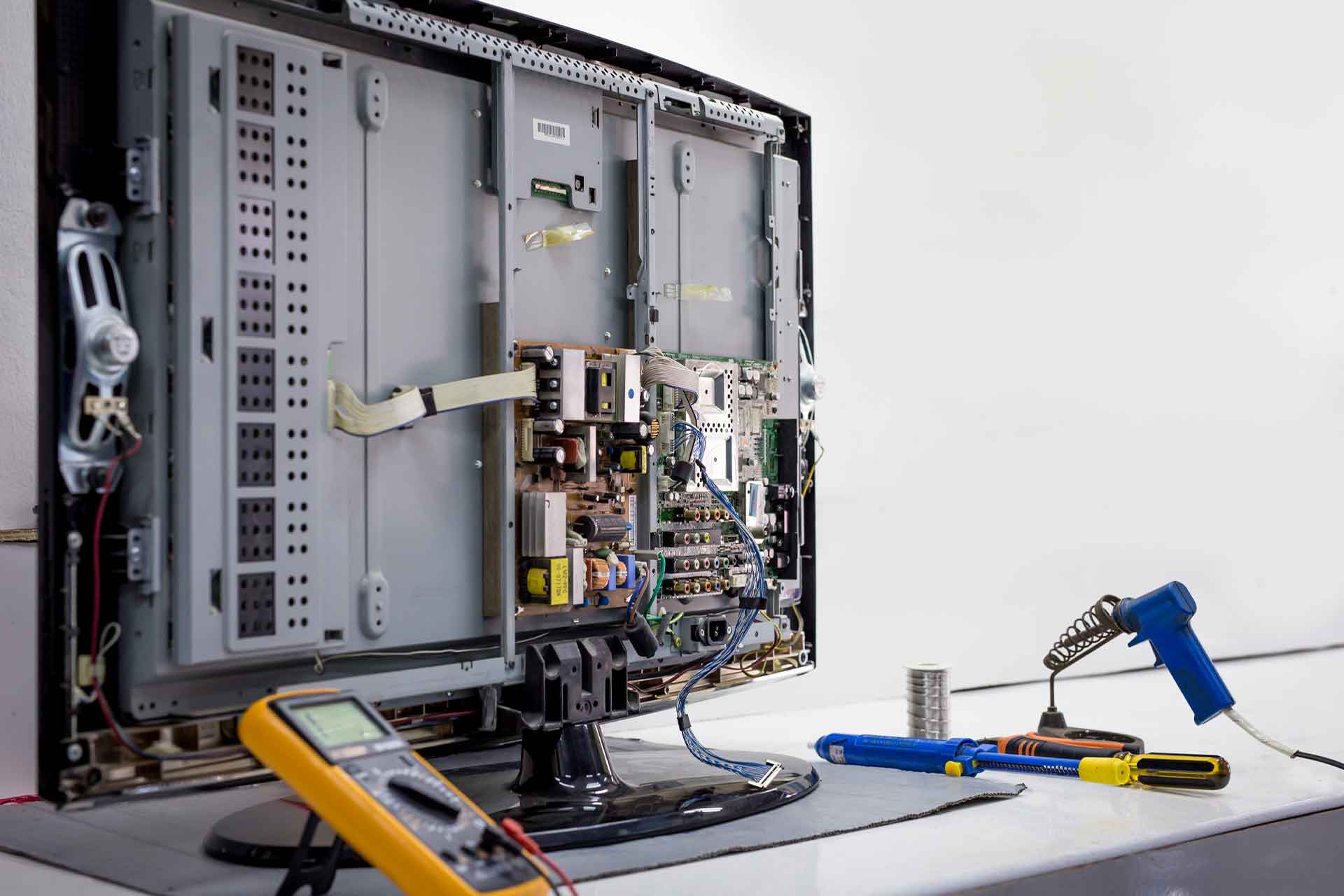 Smart TV interface and repair