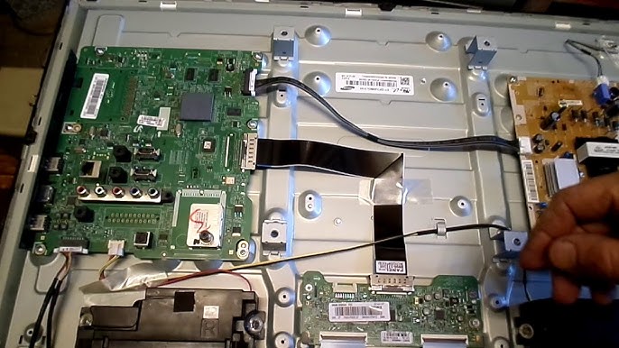 TV circuit board component-level repair